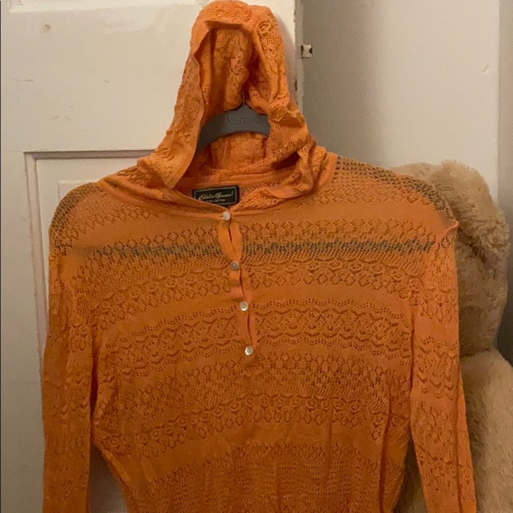 Sweater with hoodie